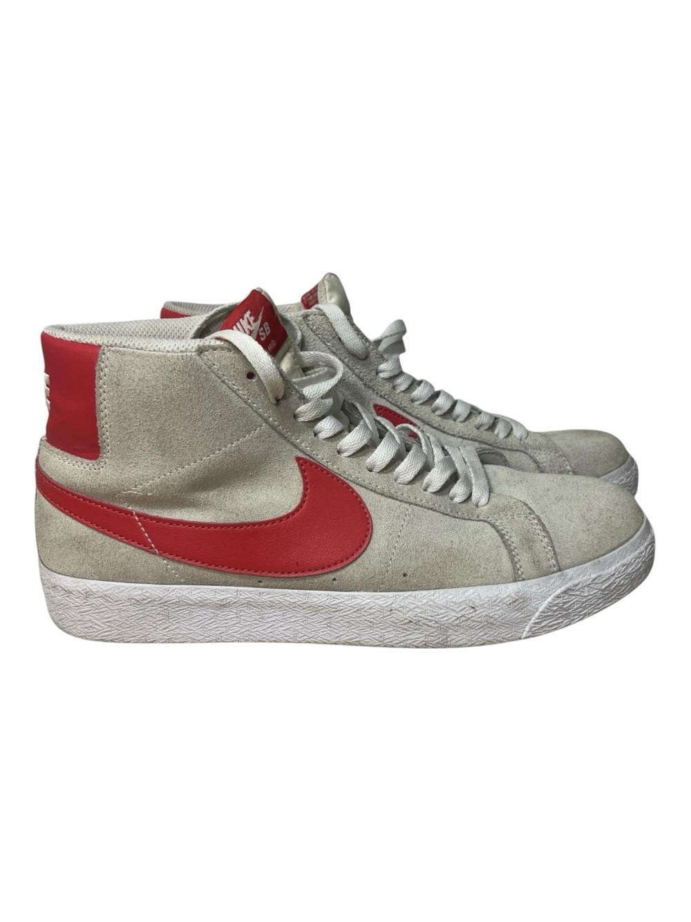 Nike SB Blazer Mid Summit White University Red 864349-108 Men’s Sneakers Size 9